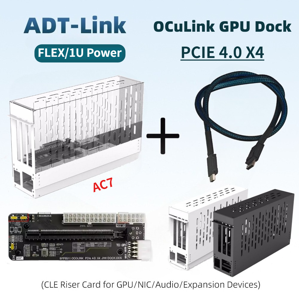 Oculink Egpu Dock Graphics Card - Внешний графический адаптер (eGPU) Oculink 50