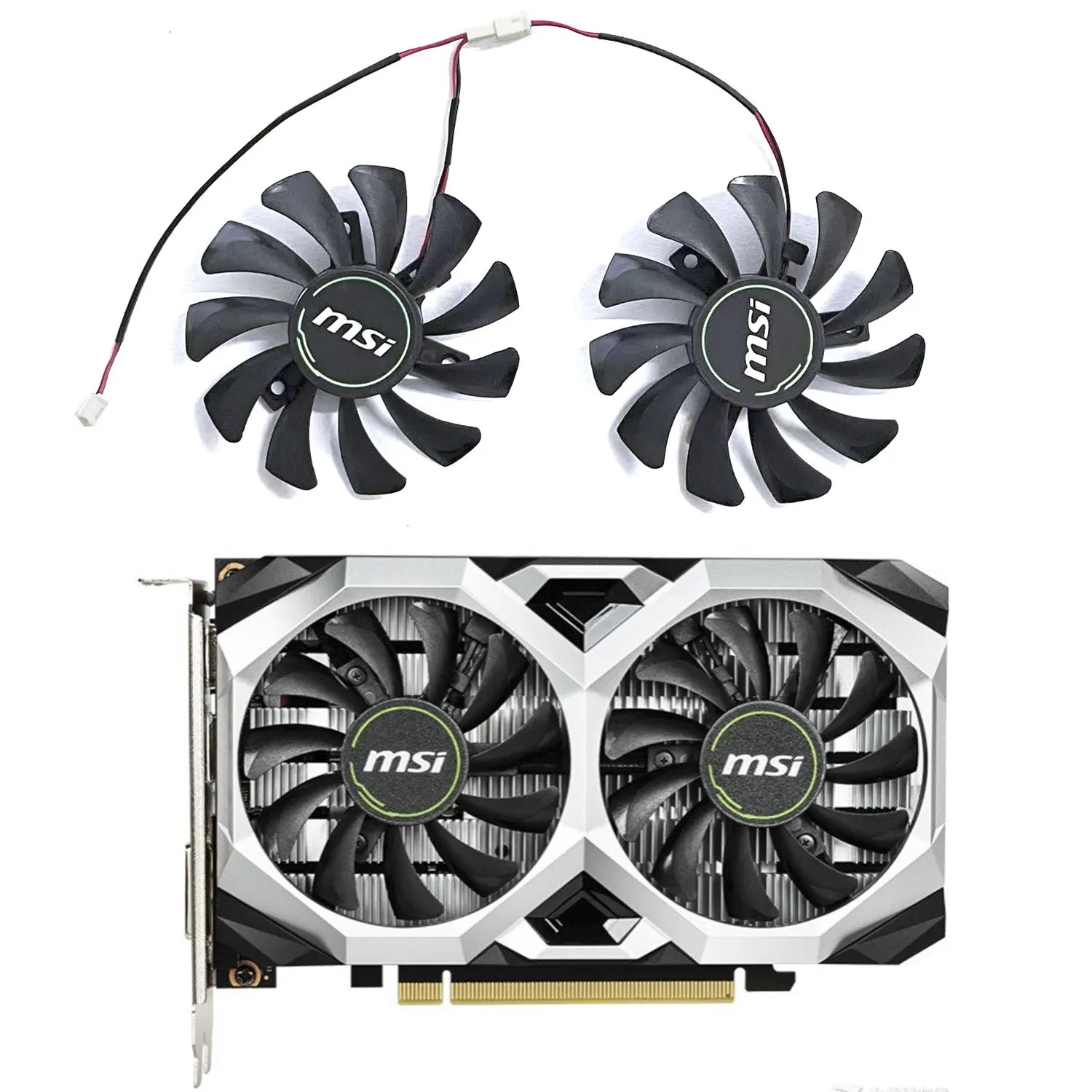 Rtx 4080 Super 16Gb - Новый вентилятор GPU LZQLY 2pin 75MM