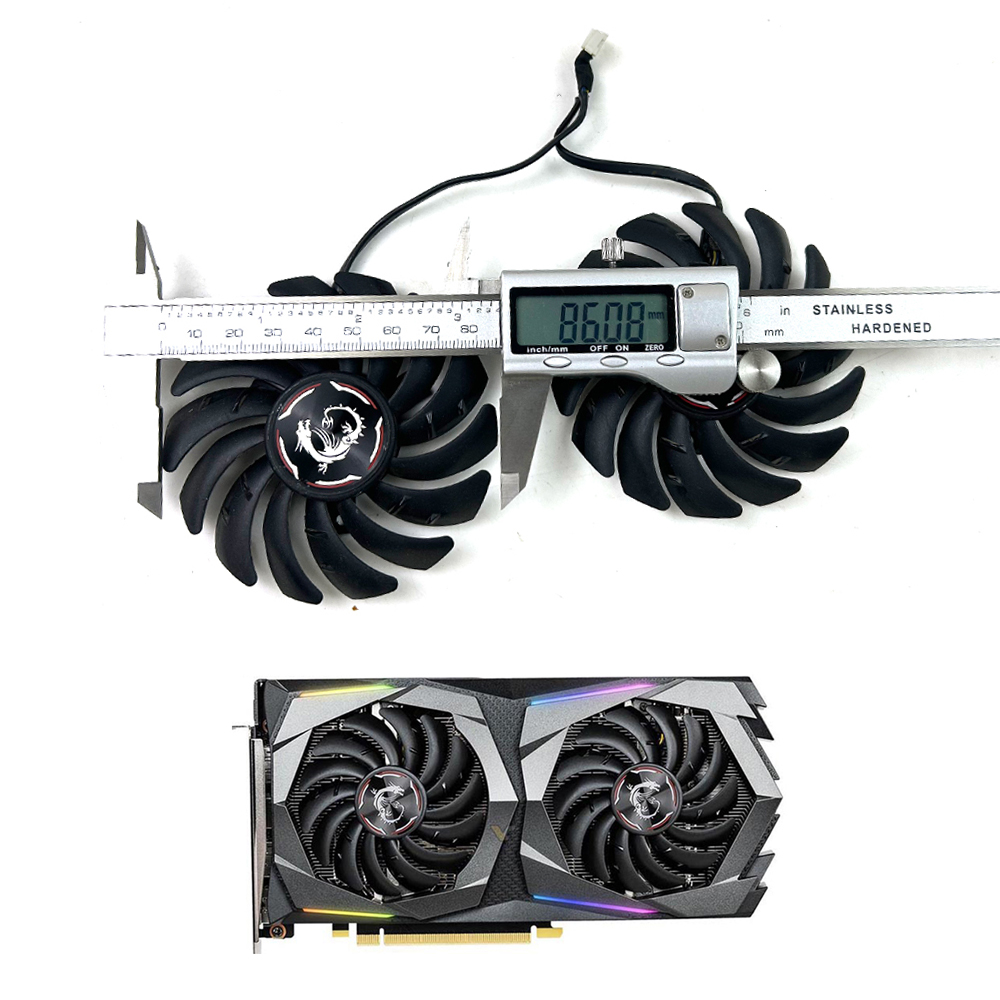 Rtx 4080 Super 16Gb - PLD09210S12HH 4-контактный GTX1660 1650 S вентилятор