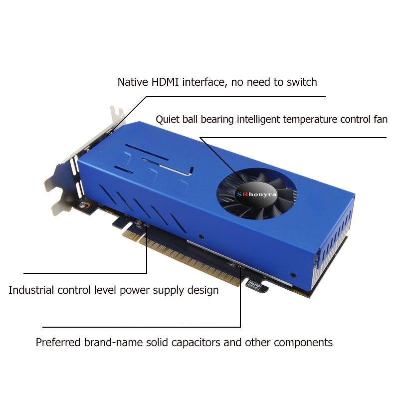 Видеокарта SRhonyra GeForce GT – обзор и цена 4 Hdmi Multi Monitor Video Card 4K