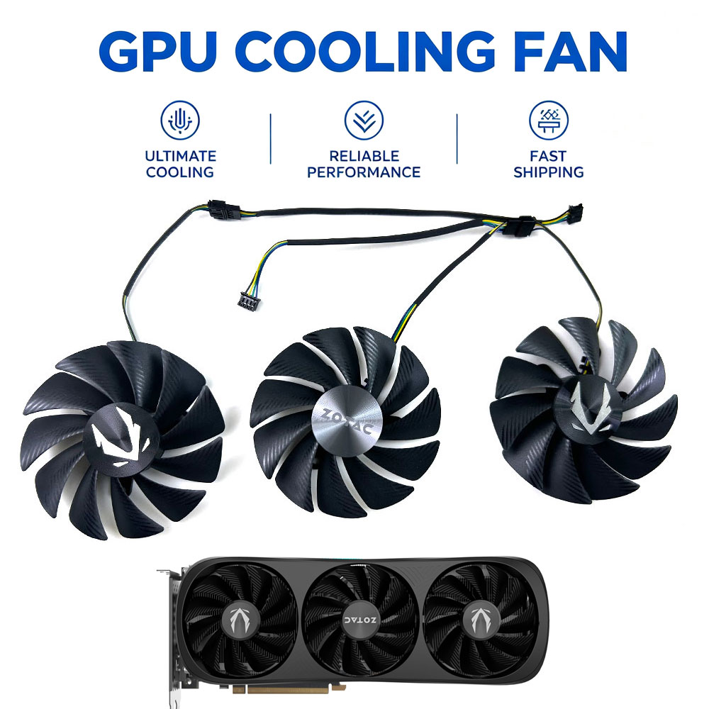 3 шт. НОВЫЕ охлаждающие вентил – обзор и цена Rtx 4080 Super 16Gb