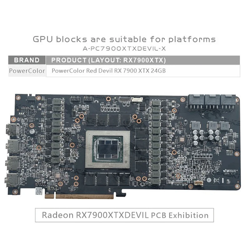 Водяной блок графического проц – обзор и цена Rx 7900 Xtx 24Gb Video Card