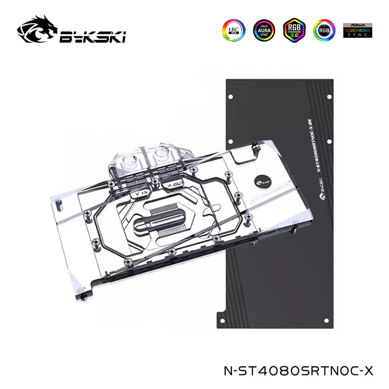 Водяной блок Bykski для ZOTAC  – обзор и цена Rtx 4080 Super 16Gb