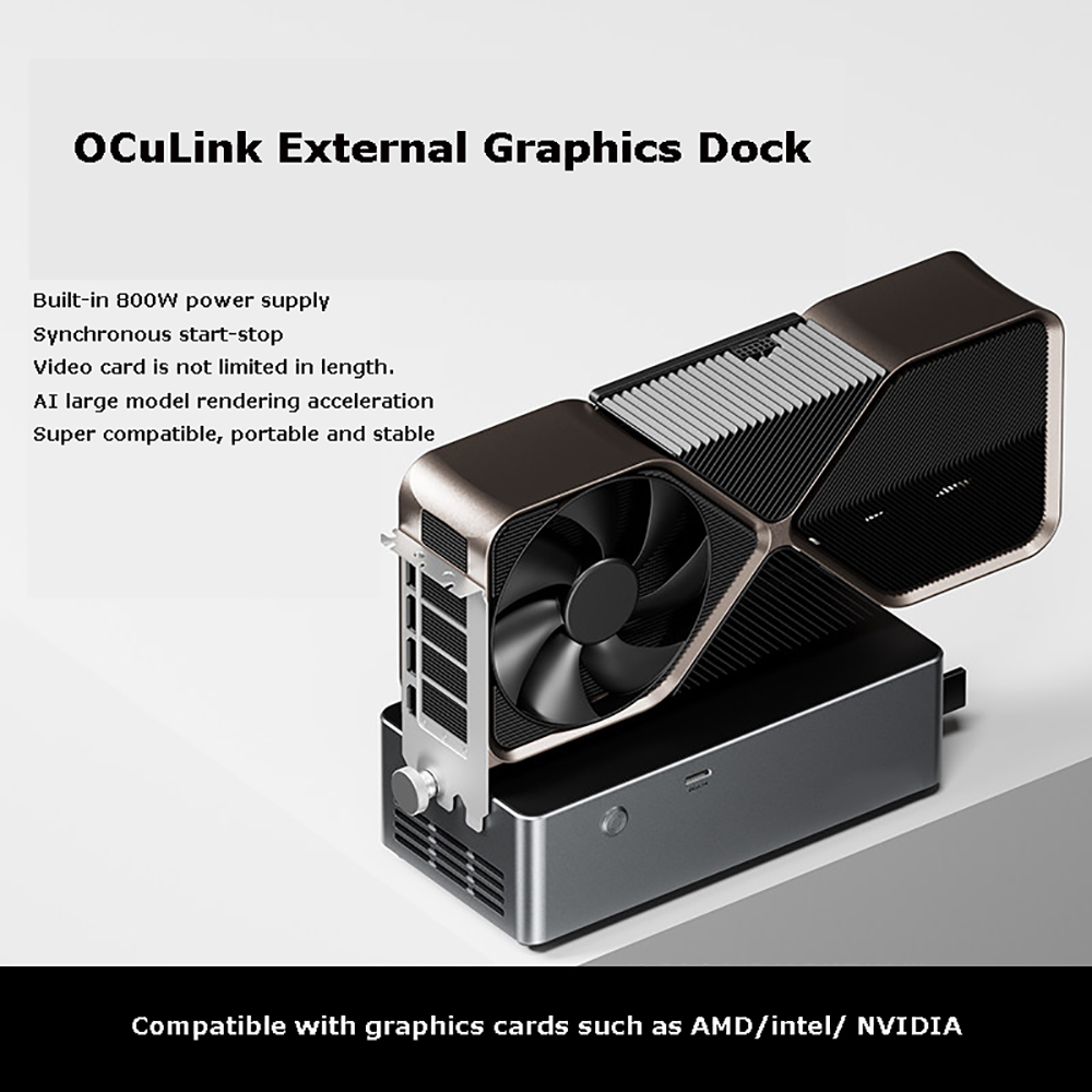 Док-станция AG02/AG01 для внеш – обзор и цена Oculink Egpu Dock Graphics Card