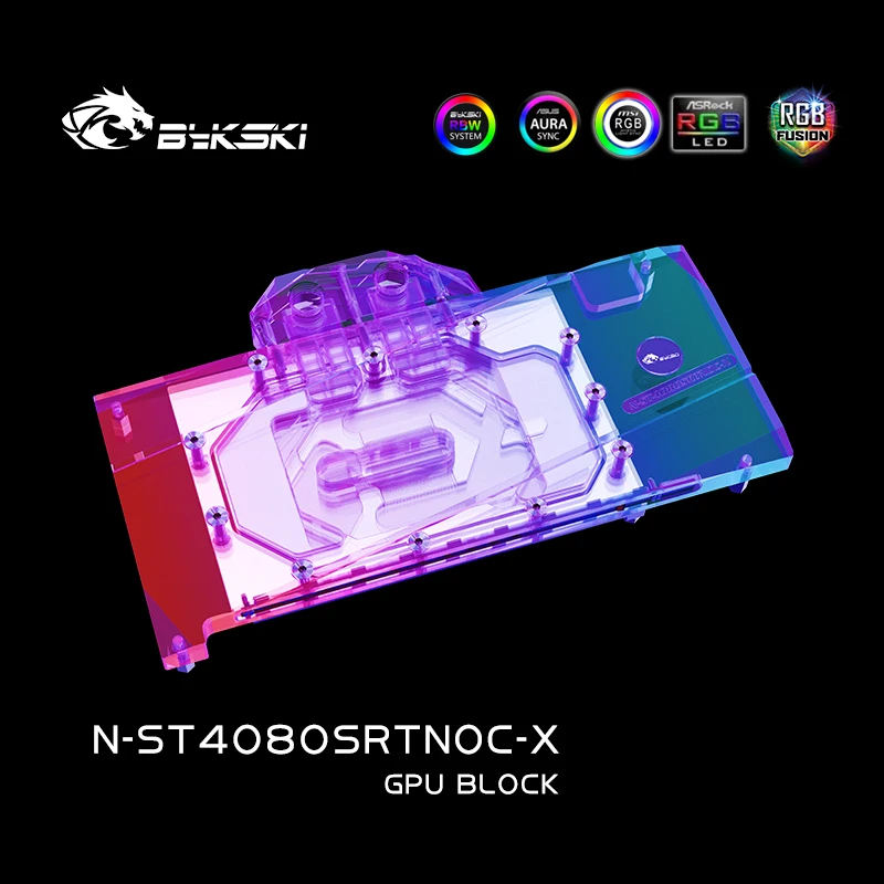 Блок водяного охлаждения Byksk – обзор и цена Rtx 4080 Super 16Gb