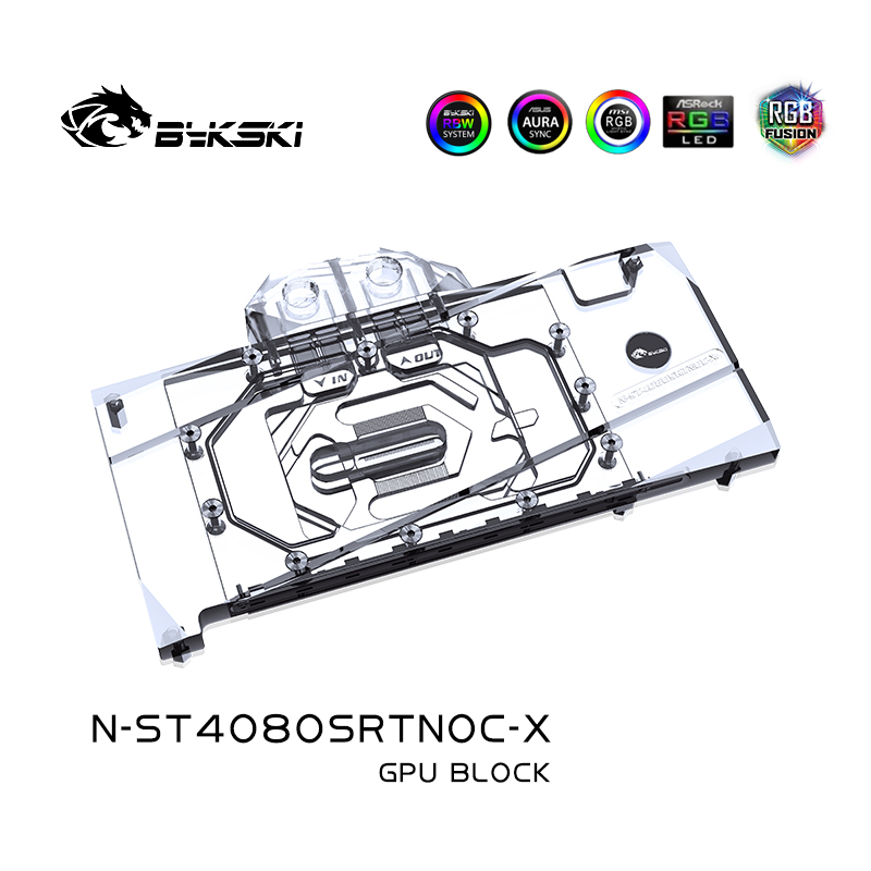 Блок водяного охлаждения Byksk – обзор и цена Rtx 4080 Super 16Gb