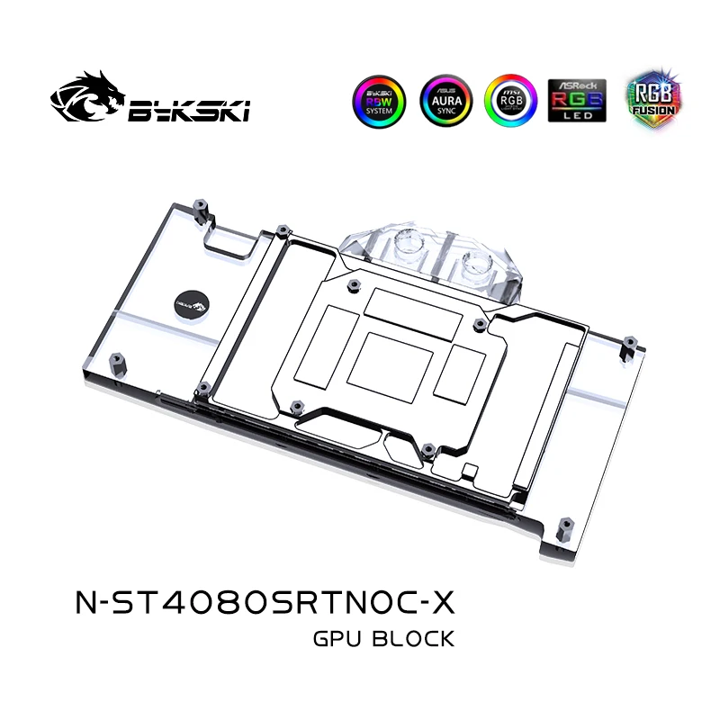Блок водяного охлаждения Byksk – обзор и цена Rtx 4080 Super 16Gb