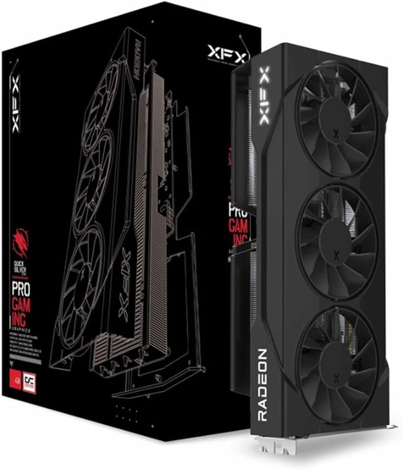 Видеокарта Radeon RX 9060 XT O – обзор и цена Triple Fan Gaming Graphics Card 16Gb