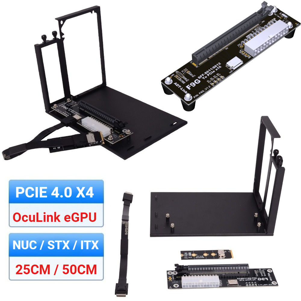 F9G-BK7 EGPU Oculink GPU Dock  – обзор и цена Oculink Egpu Dock Graphics Card